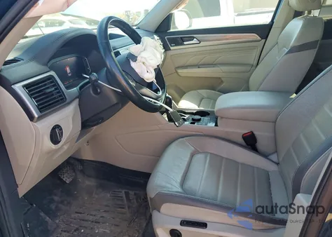 2021 Volkswagen Atlas Sel Premium from USA, damaged, VIN 1V2TR2CA5MC528297